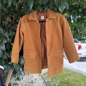 GAP Kids Caramel Brown Pea Coat